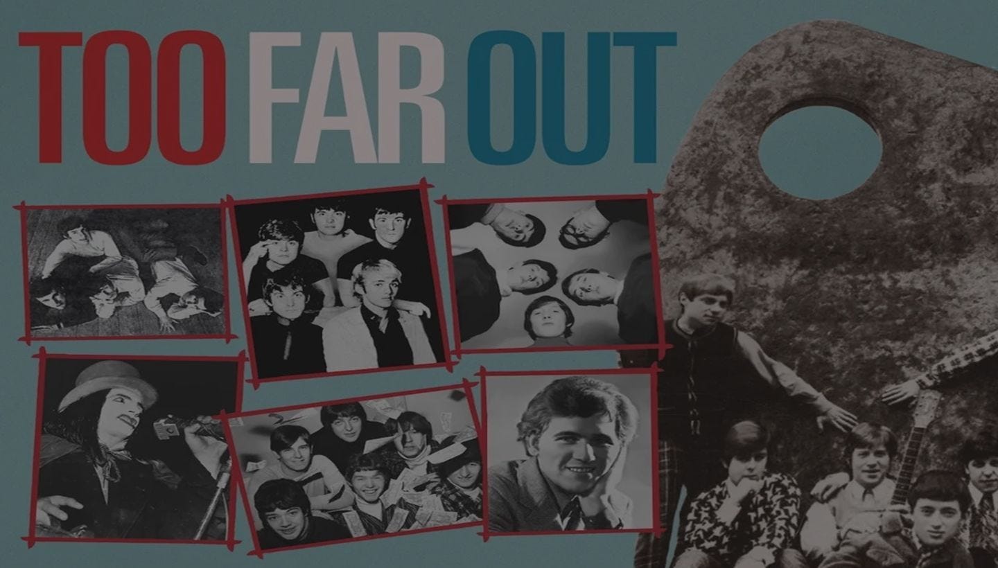 TOO FAR OUT | Beat, Mod & R&B from Joe Meek’s Tea Chest Tapes, coming soon!