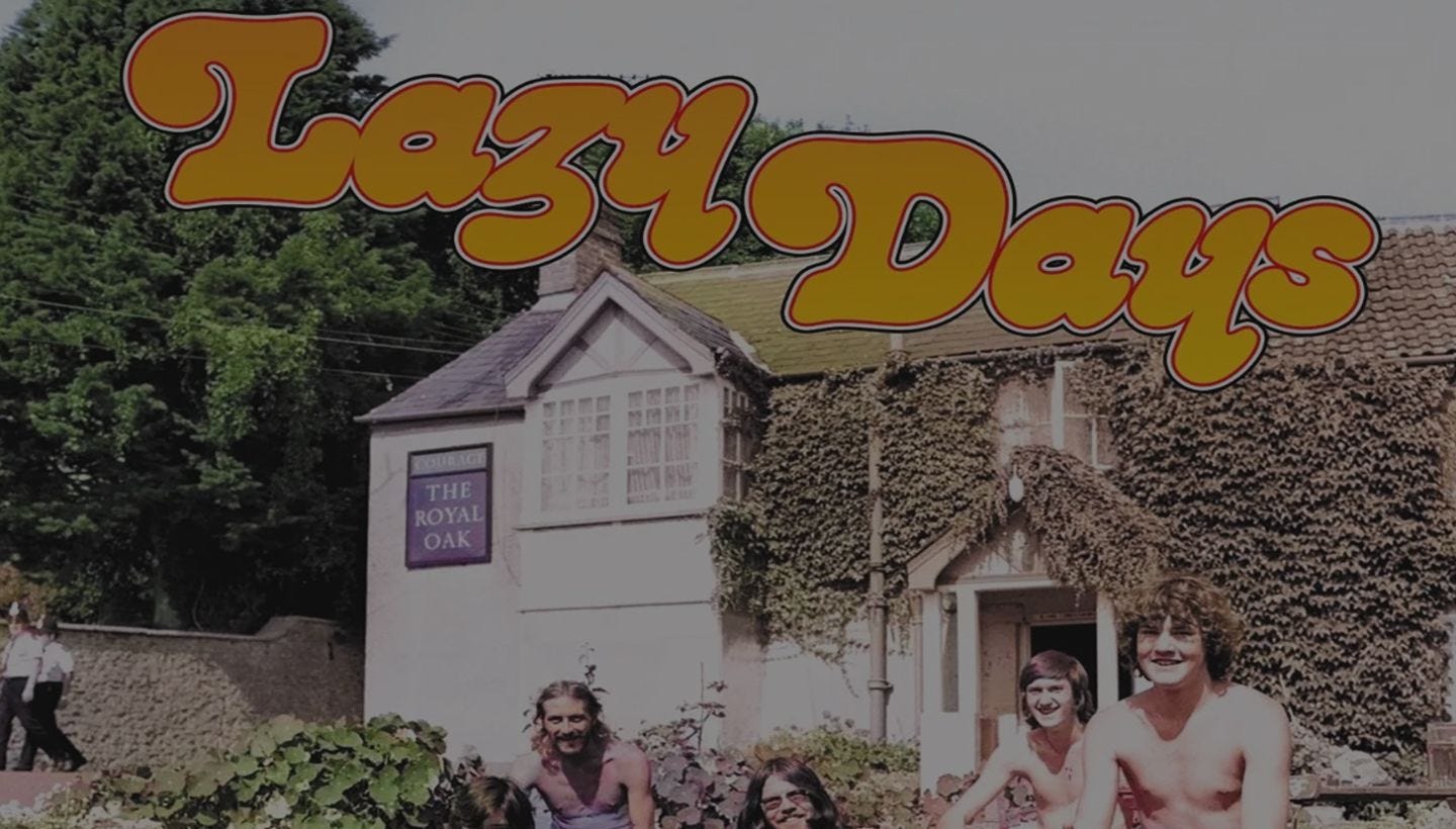 LAZY DAYS | The British Progressive Pop Sounds of 1975 3CD out now!