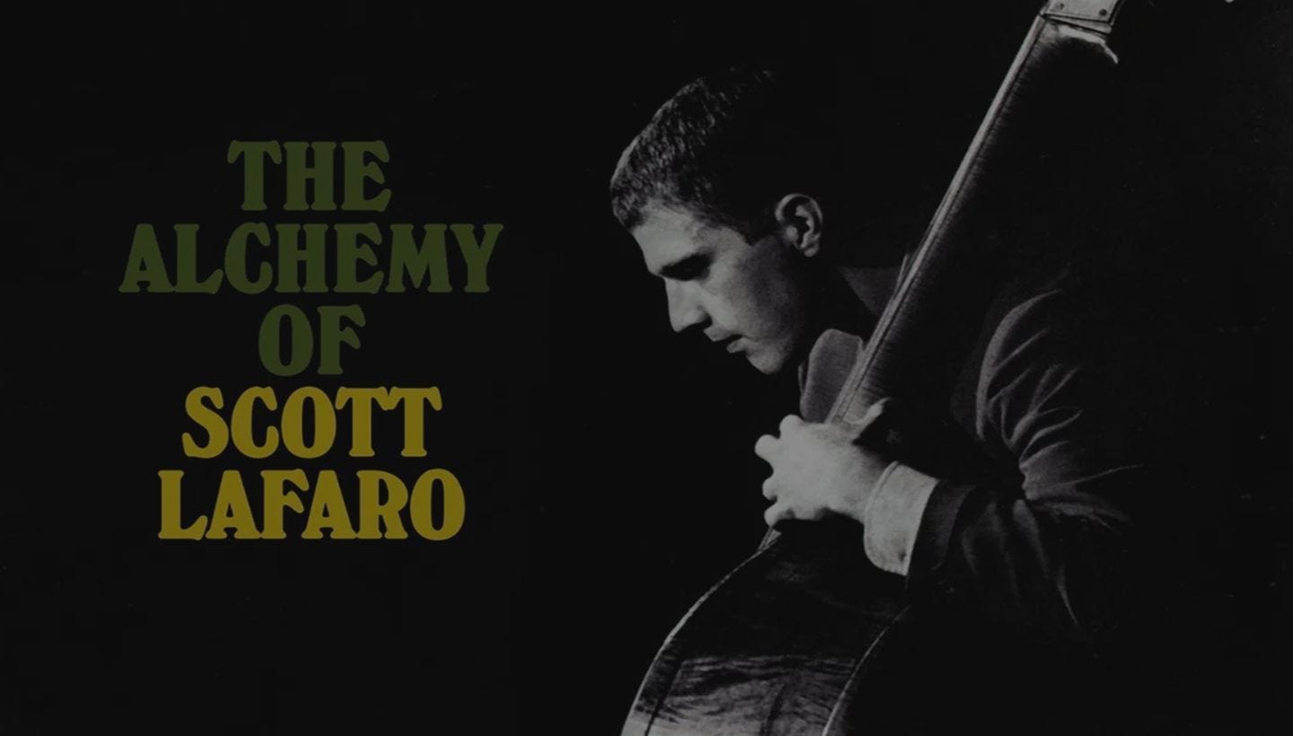 THE ALCHEMY OF SCOTT LAFARO | Young Meteor Of Bass 3CD coming soon…