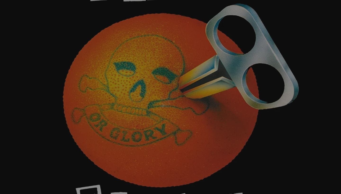 ANGELIC UPSTARTS | Teenage Warning Gatefold Orange vinyl edition…