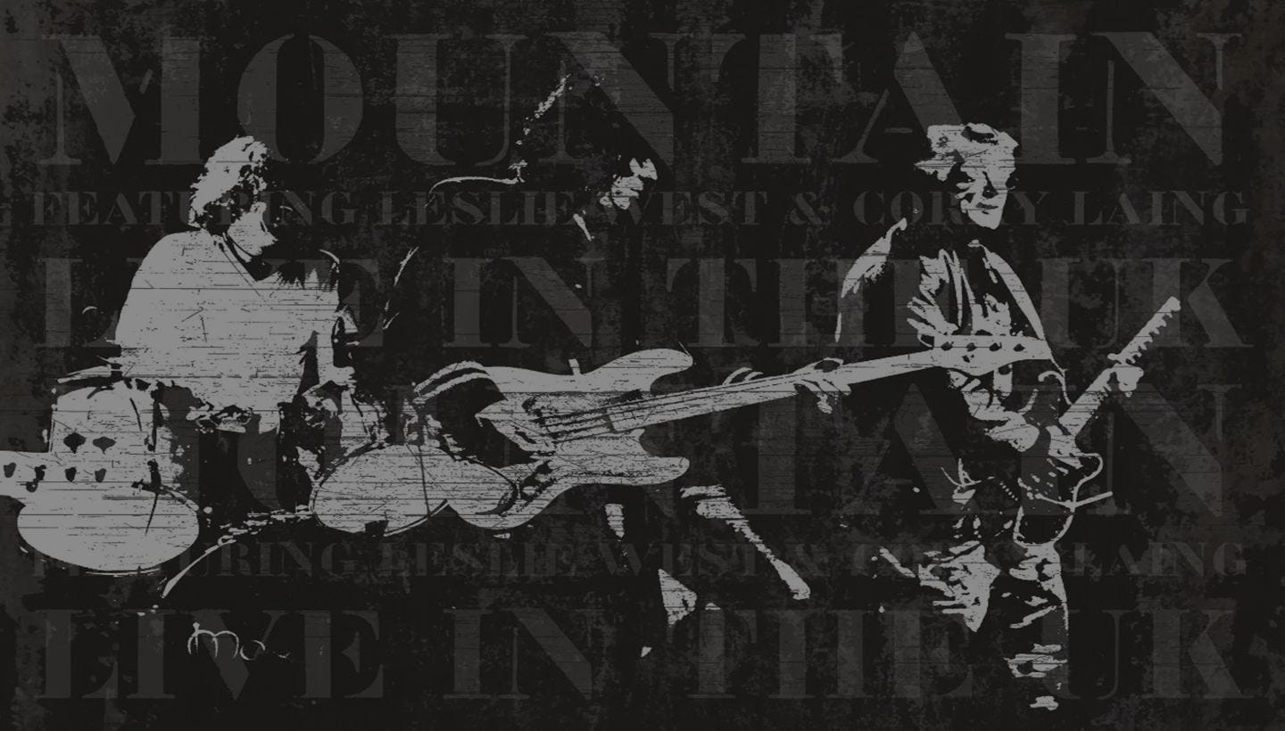 MOUNTAIN | Live in the UK 6CD box set coming soon