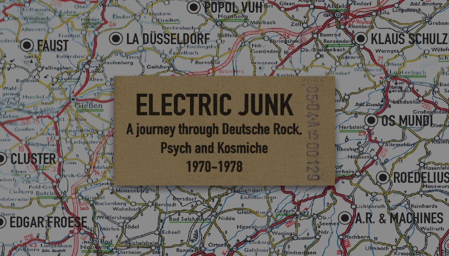 ELECTRIC JUNK | Deutsche Rock, Psych & Kosmische 1970-1978 coming soon…