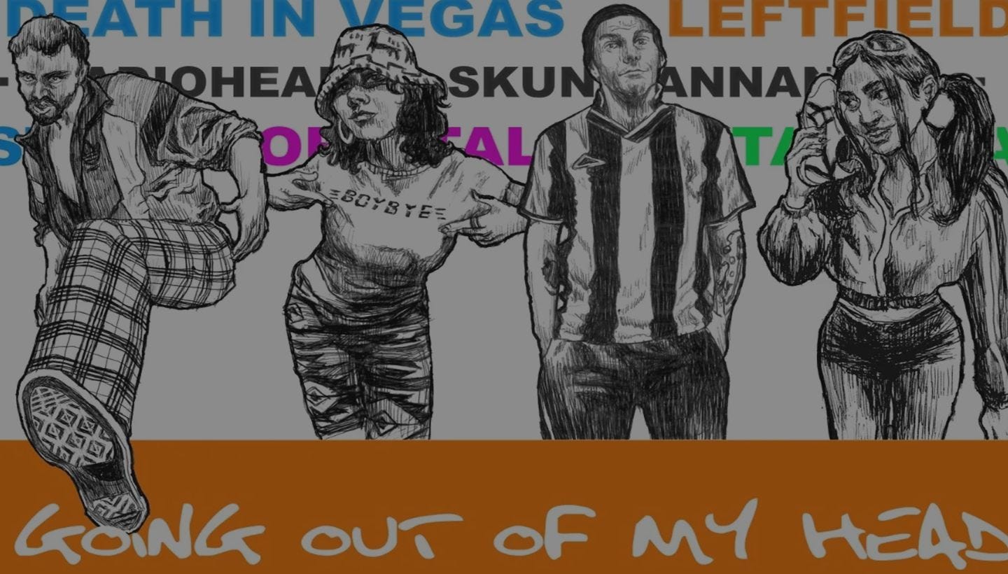 GOING OUT OF MY HEAD | Adventures On The Indie Dancefloor 95-99 4CD coming soon…
