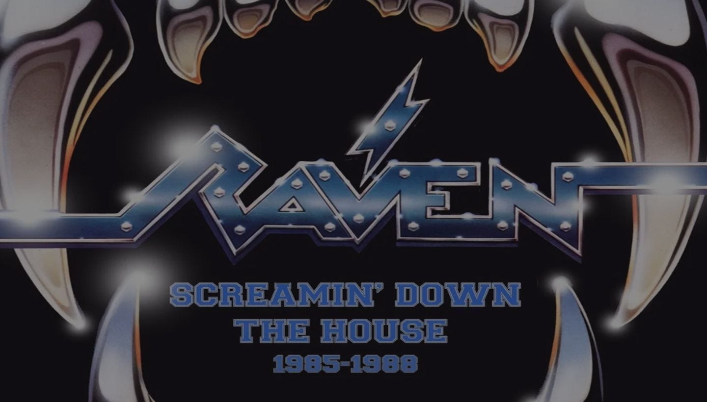 RAVEN | 1985-1998 4CD box set coming soon…