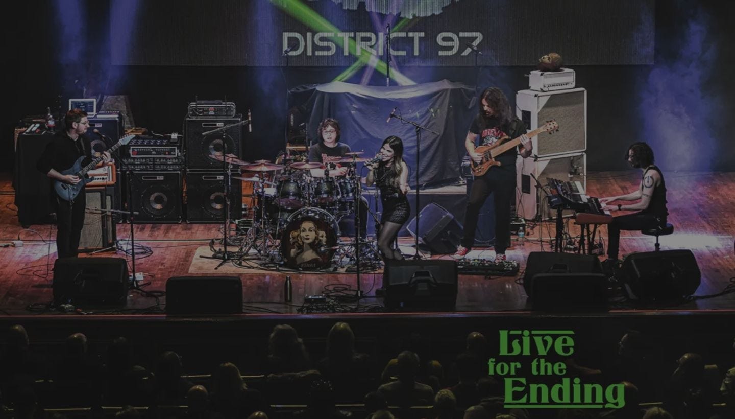 DISTRICT 97 | Live For The Ending …new live album from prog rockers coming soon…