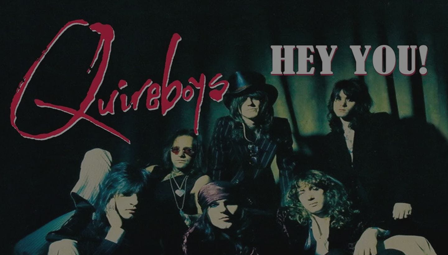QUIREBOYS | Hey You! The Parlophone Years 89-93 4CD coming soon…