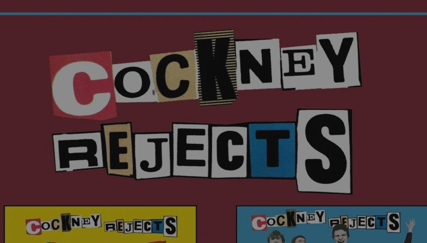 COCKNEY REJECTS | GREATEST HITS VOL.1 / GREATEST HITS VOL.2  EXPANDED 2CD EDITION OUT ON FRIDAY!