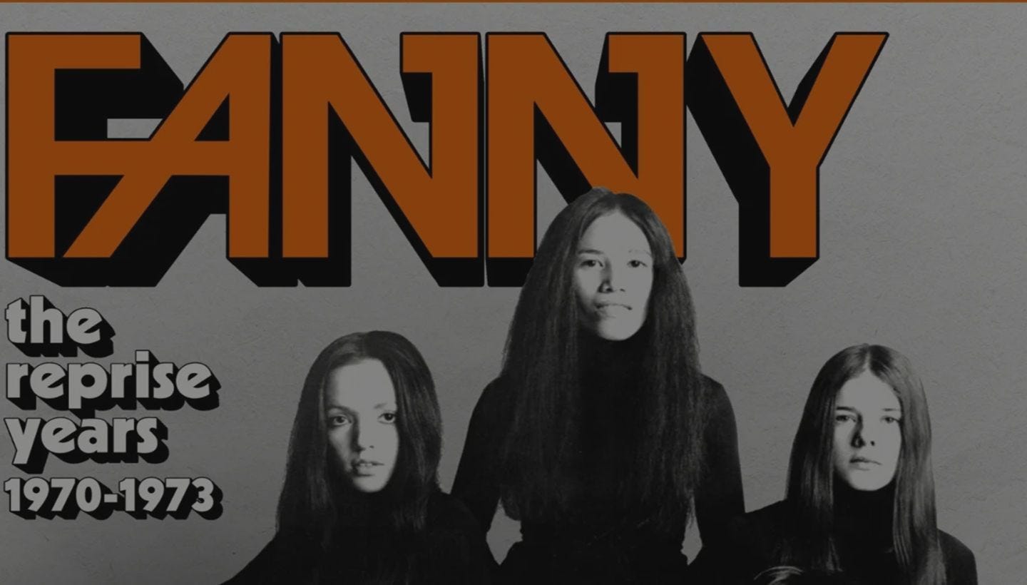 FANNY | The Reprise Years 1970-1973 4CD coming soon…