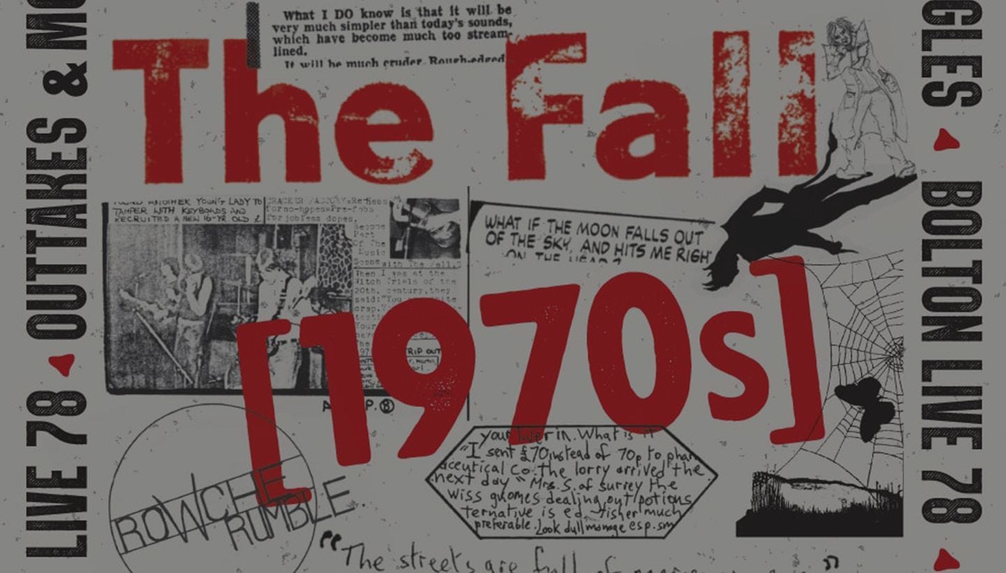 THE FALL | 12 DISC 1970S BOXSET COMING IN NOVEMBER…