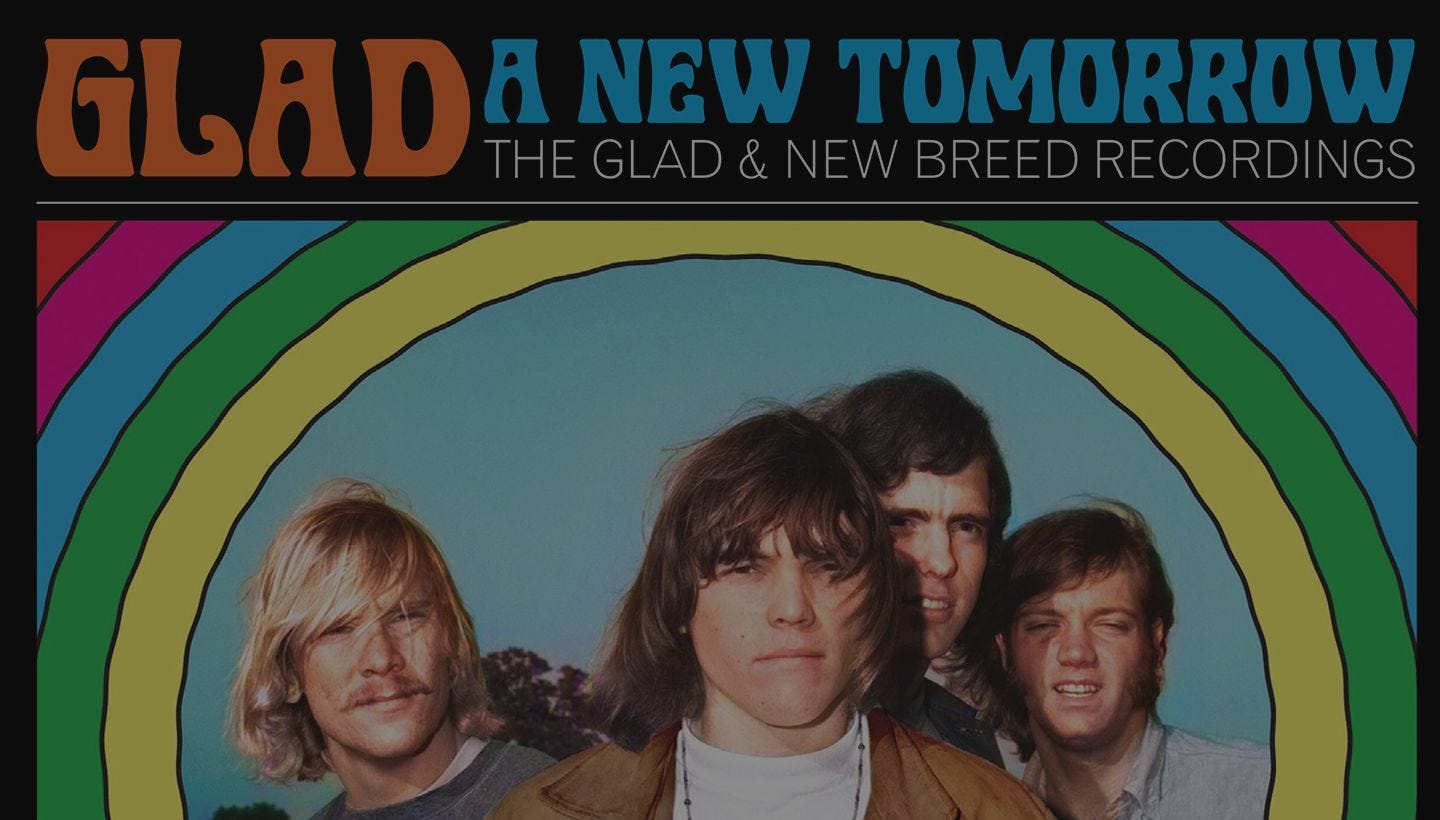 GLAD | A New Tomorrow, The Glad And New Breed Recordings CD out April 12th!