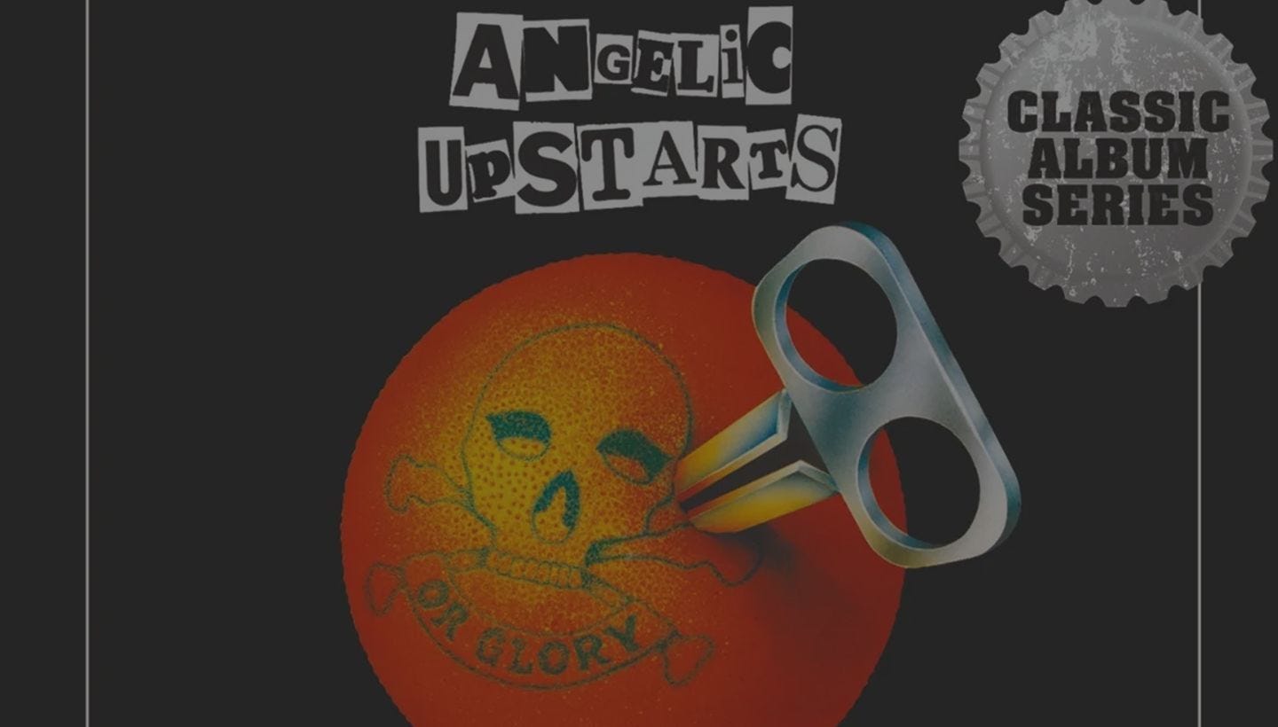 ANGELIC UPSTARTS | Teenage Warning reissued and out in May…