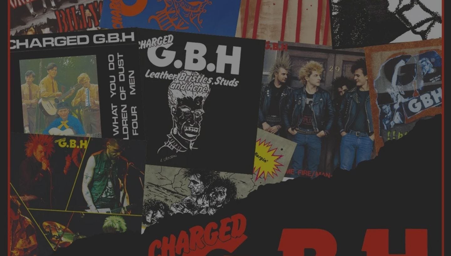 GBH | COMPLETE SINGLES COLLECTION 2CD Coming Soon...