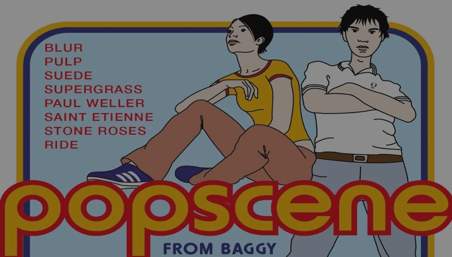 POPSCENE | From Baggy To Britpop 1989 – 1994 4CD box set coming soon…