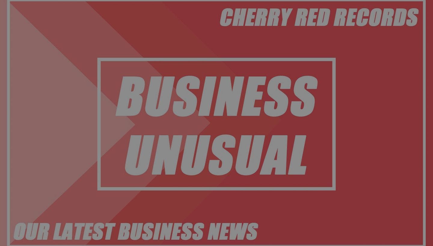 BUSINESS UNUSUAL | Your April / May business update...