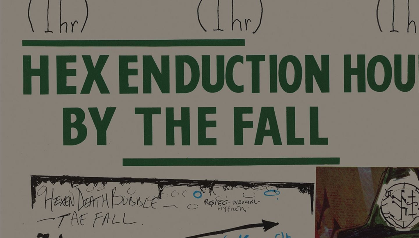 NATIONAL ALBUM DAY! | Reissue of The Fall's Hex Enduction Hour on 2LP black vinyl out now! 