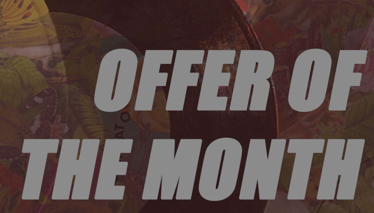 OFFER OF THE MONTH | Get 20% off Folk & Reggae this month...