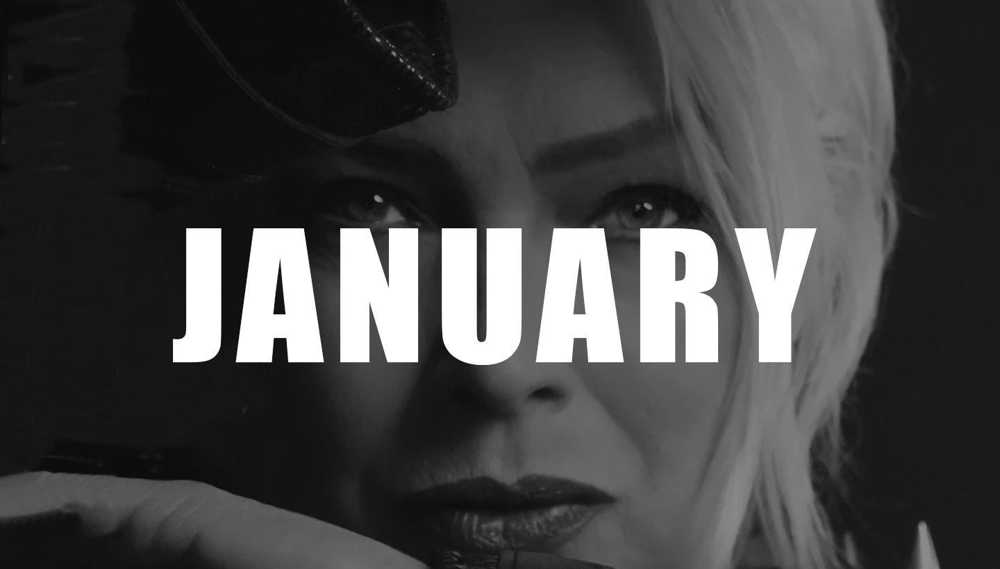 JANUARY | Here’s everything we’re releasing this month! 