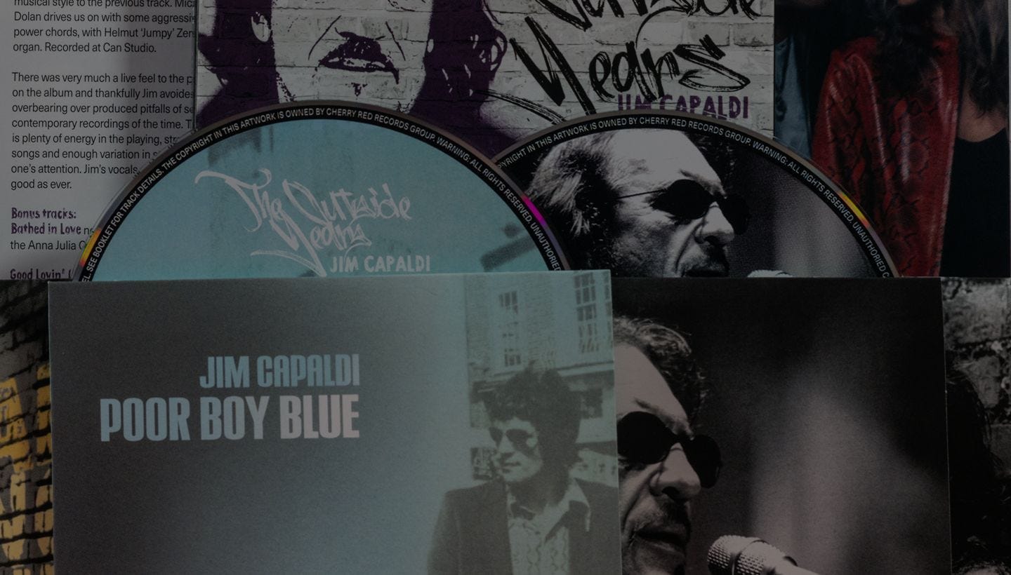 JIM CAPALDI | The Outside Years 4CD Out Now!