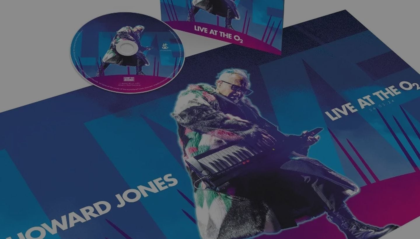 NEW MUSIC FRIDAY | New live album from Howard Jones & repressed albums from Babe Ruth, Danse Society and more!