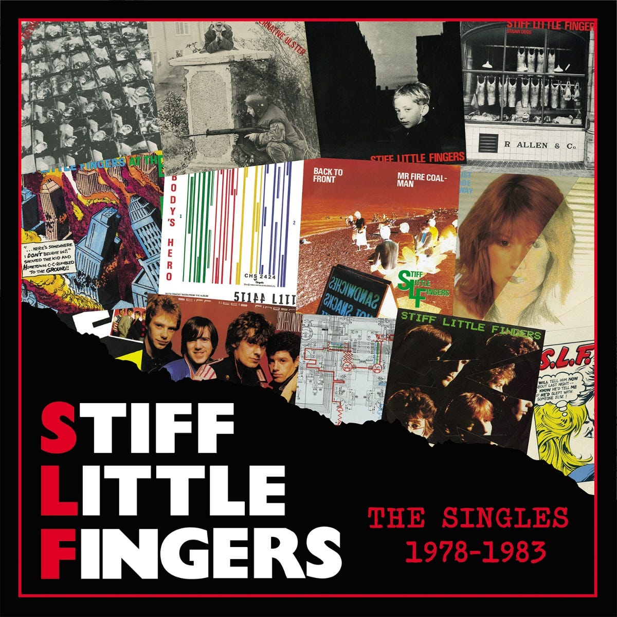 Stiff Little Fingers Vinyl, CD's & Box Sets - Cherry Red